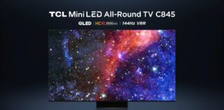 Noua serie de televizoare TCL C84 QLED Mini LED a ajuns pe piața din România