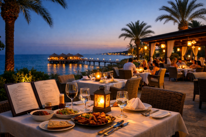 Restaurant à la carte la Xanadu Resort din Belek, Turcia