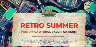 Divertiland Water Park se redeschide pe 18 iunie 2026 – Vara aceasta se poartă RETRO!