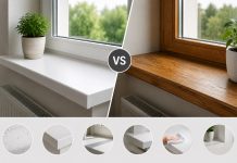 De ce să alegi glafuri de interior din PVC în locul celor din lemn? glafuri de interior din PVC