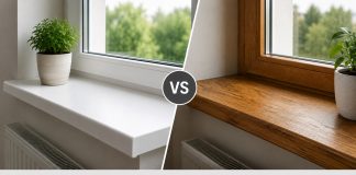 De ce să alegi glafuri de interior din PVC în locul celor din lemn? glafuri de interior din PVC