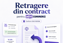 Obligatorie din 19 iunie 2026: funcția digitală de retragere din contract. O soluție românească pentru magazinele WooCommerce