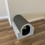 Casa pe care Sushi și-a revendicat-o înainte să apuc eu să-i găsesc locul